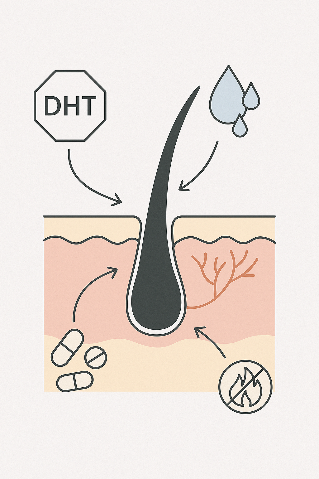 The 10 mechanisms against Hair Loss